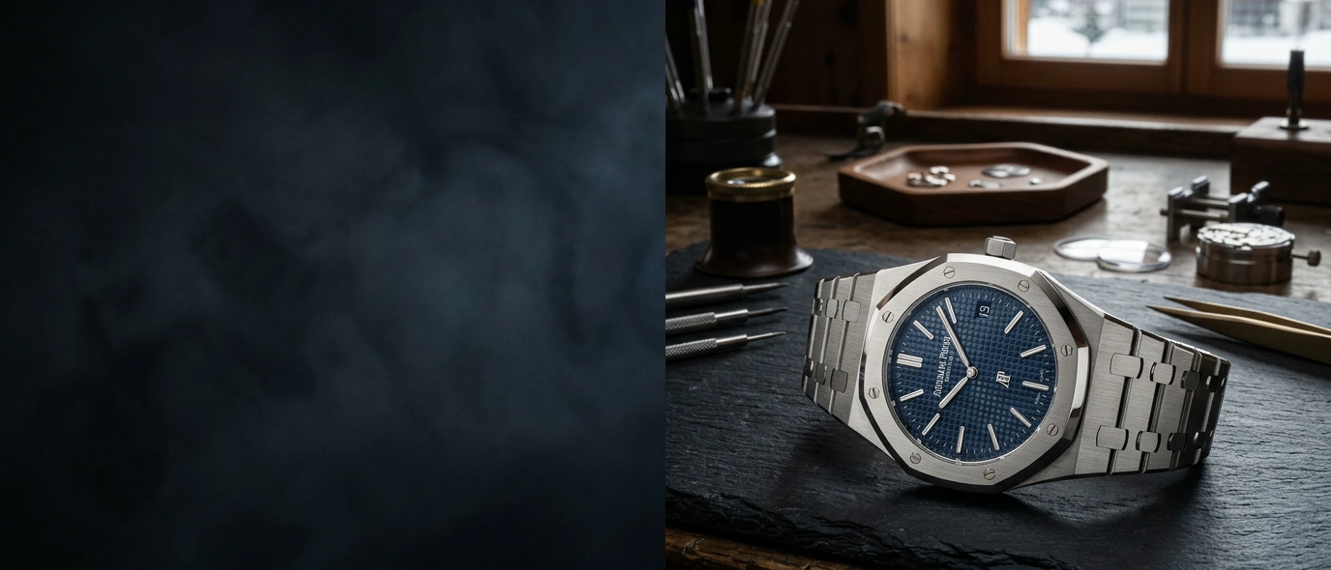Audemars Piguet Royal Oak Jumbo Extra-Thin Bleu Nuit 1:1 Super Clone ETA Saat Koleksiyonu