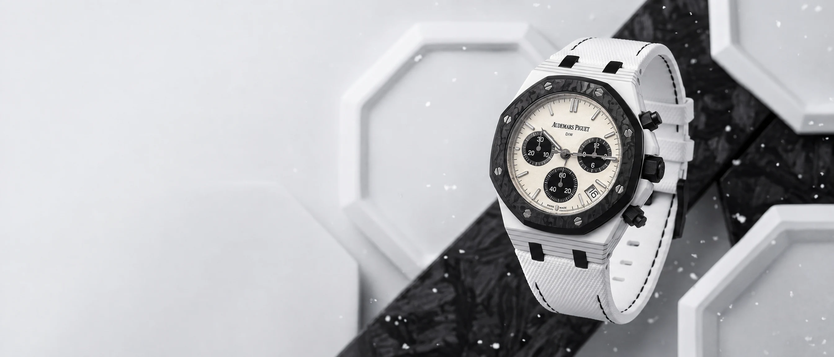 Audemars Piguet Royal Oak Offshore DiW Carbon Panda 1:1 Super Clone Audemars Piguet Royal Oak Offshore DiW Carbon Panda 1:1 Super Clone ETA Saat Modelleri