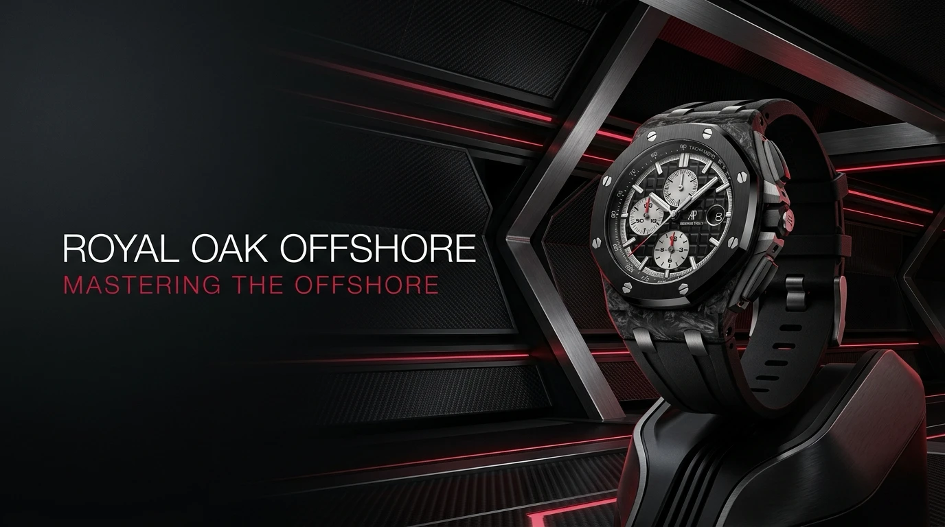 Audemars Piguet Royal Oak Offshore Forged Karbon Kronograf 1:1 Super Clone ETA Saat Audemars Piguet Royal Oak Offshore Forged Karbon Kronograf 1:1 Super Clone ETA Saat