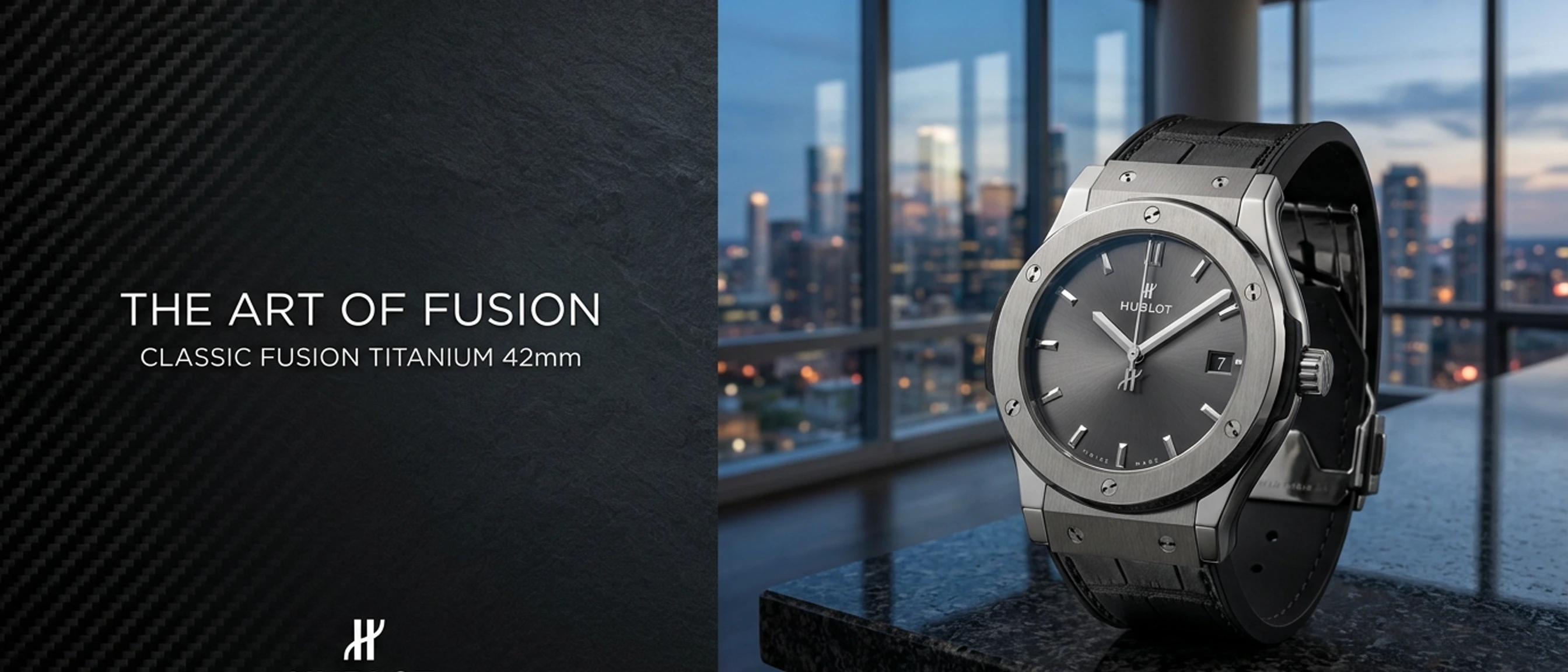Hublot Classic Fusion Titanyum 42mm Antrasit Gri 1:1 Super Clone ETA Saat Hublot Classic Fusion Titanyum 42mm Antrasit Gri 1:1 Super Clone ETA Saat