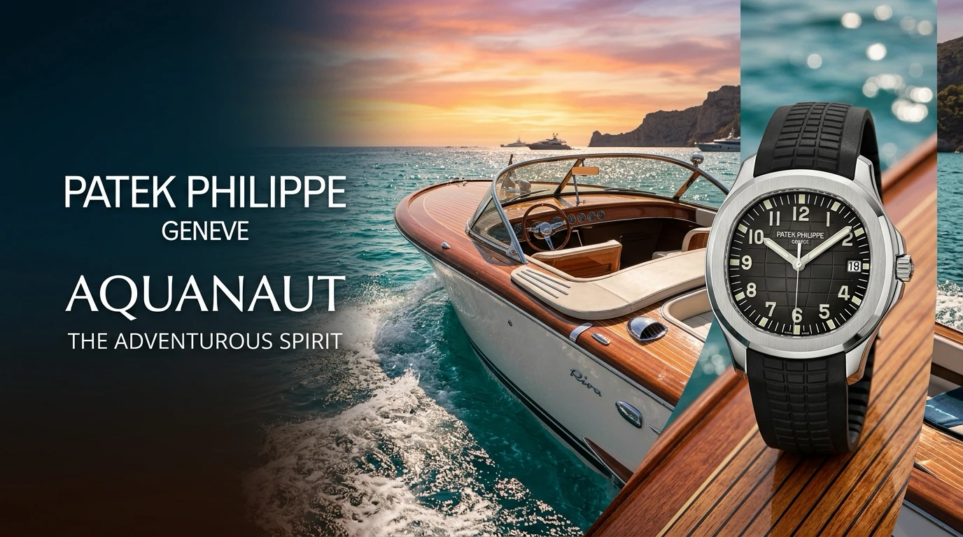 Patek Philippe Aquanaut 5167A Jumbo Paslanmaz Çelik Tropikal Kauçuk 1:1 Super Clone ETA Saat