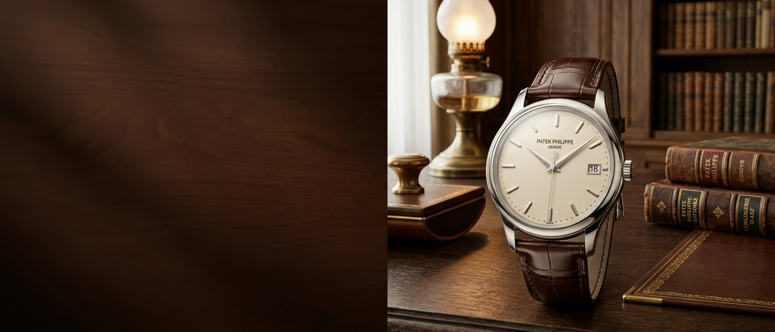 Patek Philippe Calatrava 5227 Fildişi Kadran Beyaz Altın 1:1 Super Clone ETA Saat