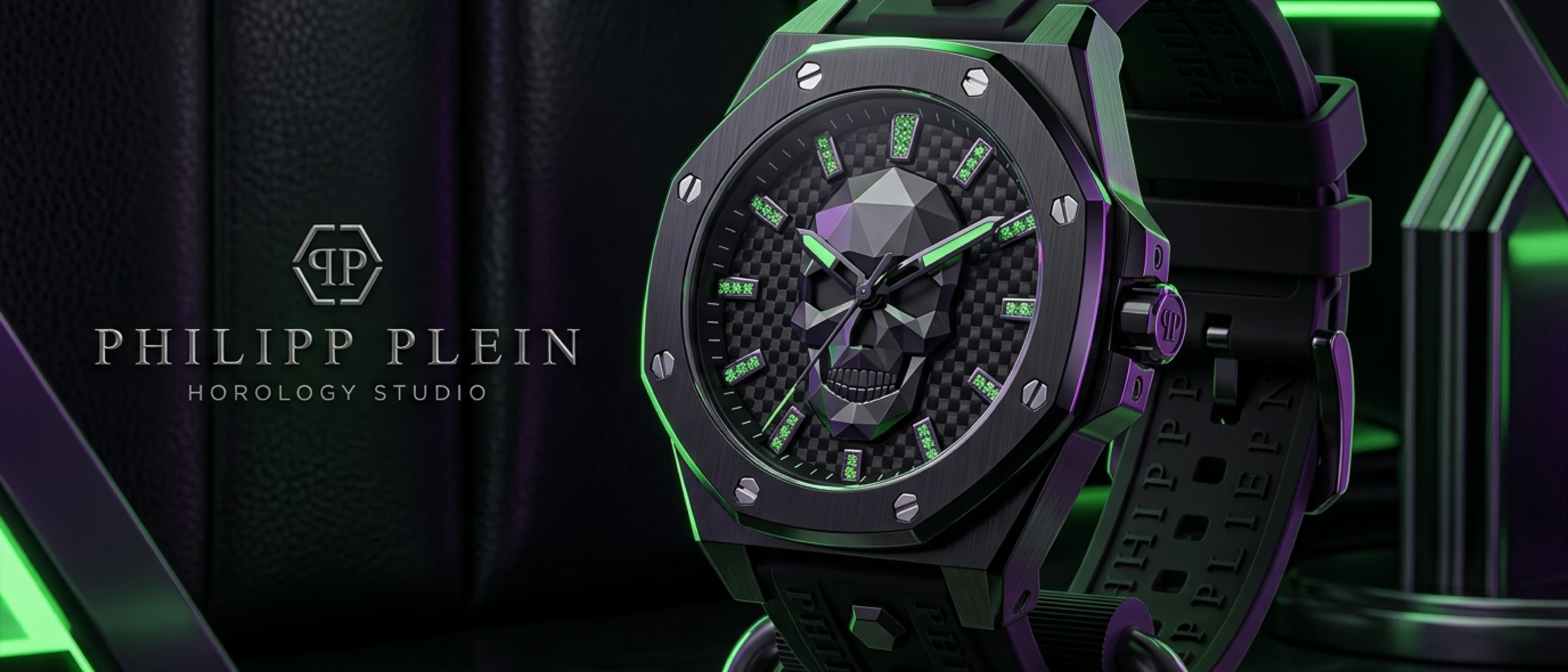 Philipp Plein Koleksiyonu Philipp Plein 1:1 Super Clone ETA Saat Modelleri
