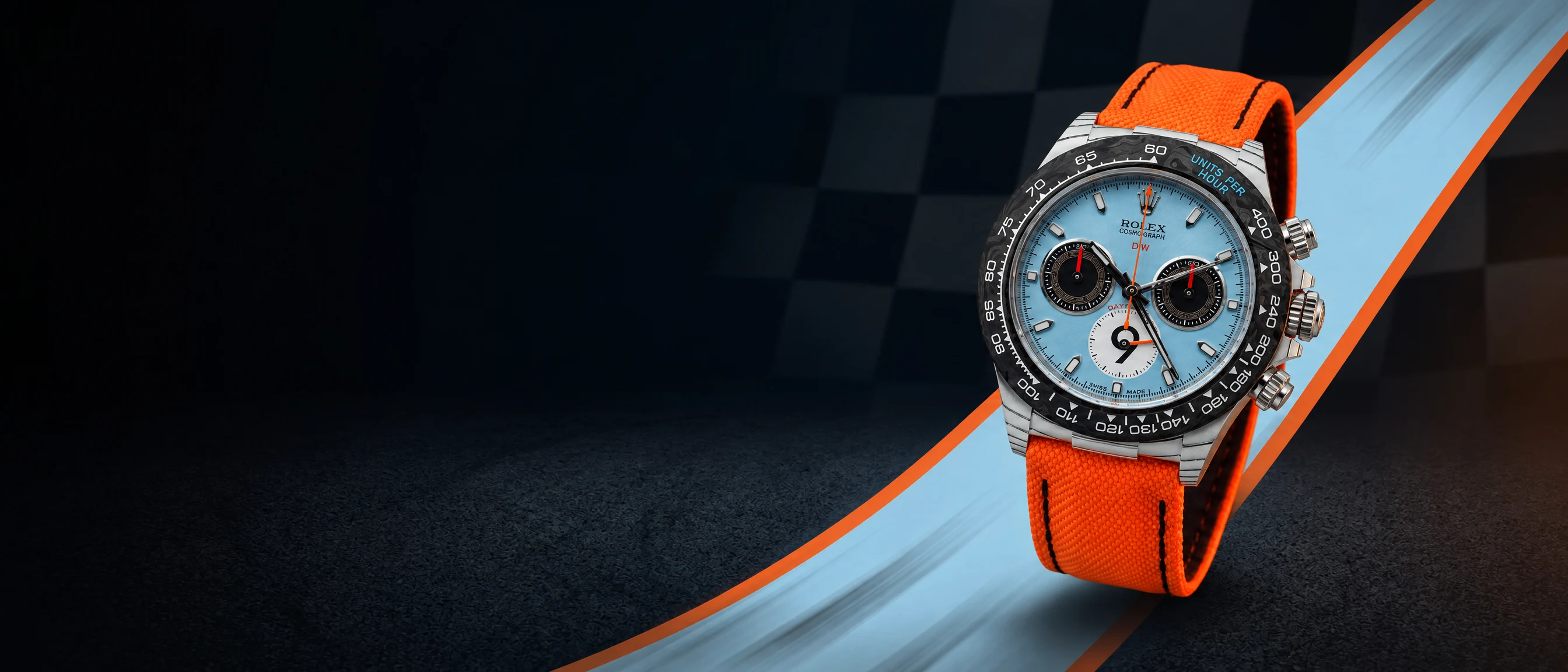 Rolex Cosmograph Daytona DiW Motul Racing 1:1 Super Clone Rolex Cosmograph Daytona DiW Motul Gulf Racing Forged Karbon 1:1 Super Clone ETA Saat Koleksiyonu