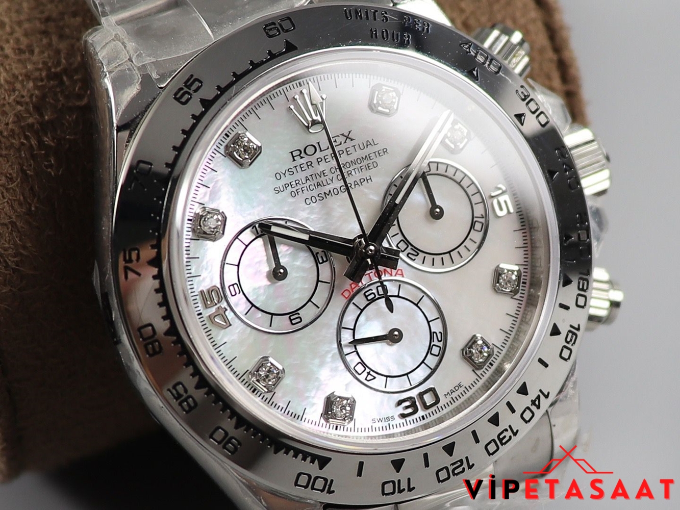 Rolex Cosmograph Daytona Eta Saat Çelik Bezel 4130