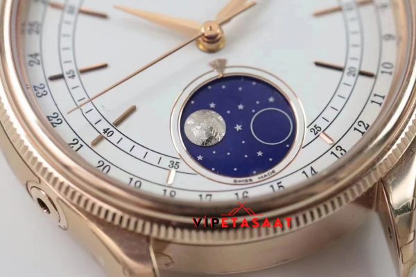 Rolex Cellini Date Moonphase Beyaz Kadran 3195 Super Clone