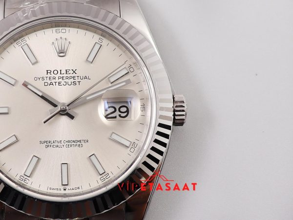 Rolex Datejust Beyaz Eta Saat 3235 Super Clone Mekanizma