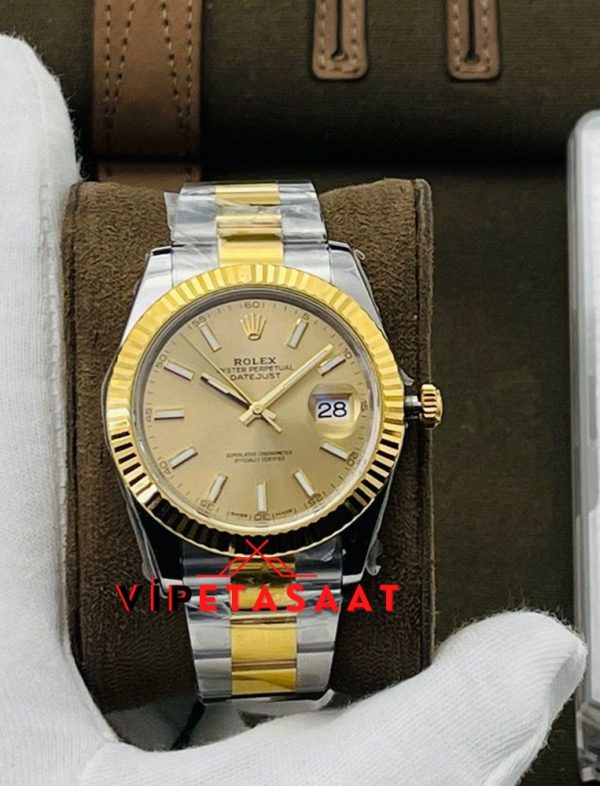 Rolex Datejust Eta Gold Kadran 41mm Super Clone 3235