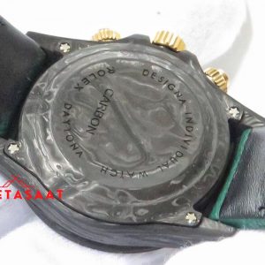 Rolex Daytona Cosmograph Yeşil Kordon 4130 Mekanizma Karbon ETA