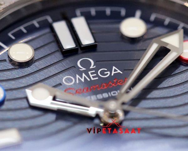 Omega Seamaster Beijing 2022 Olympic Mavi Kadran Clone ETA