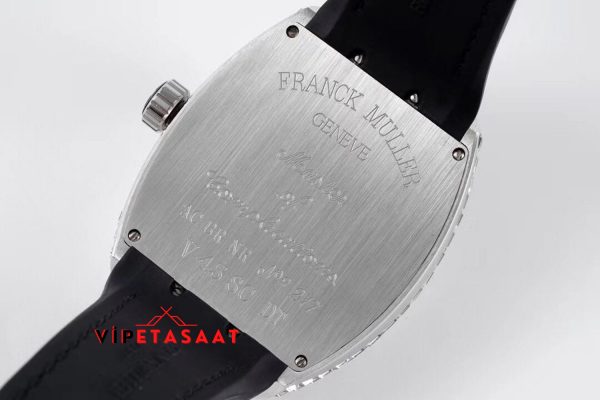 Franck Muller Custom Diamonds Steel Blue Dial Dragon Super Clone